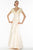 Alyce Paris Black Label - 29357 Lace Bodice Trumpet Gown in White
