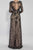 Alyce Paris - 29743 Long Dress In Black Nude