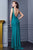 Alyce Paris - 29757 Lace and Beaded Illusion Bateau Sheath Dress In Green