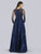 Lara Dresses - 29767 Embellished A-Line Evening Gown In Blue