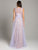 Lara Dresses - 29859 Lace and Tulle Bateau A-line Dress In Purple