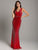 Lara Dresses - 29860 Rhinestone embellished Sleeveless Evening Dress In Red