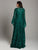 Lara Dresses - 29864 Embroidered Chiffon Gown with Bell Sleeve Jacket In Green