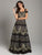 Lara Dresses - 29874 Lace Applique Tulle Ballgown In Black and Gold