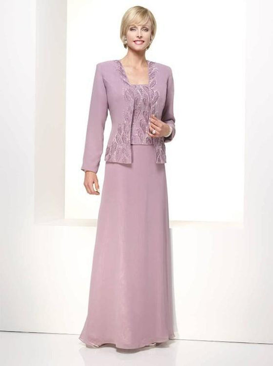 Alyce Paris Mother Of The Bride - 29953 Gown In Heather In Purple