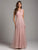 Lara Dresses - 29963 Embellished V-neck A-line Dress in Pink