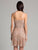 Lara Dresses - 29989 Short Beaded Embellished Homecoming Dress in Neutral