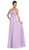 Delicate Lace Strapless Corset Prom Gown