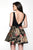 Blush by Alexia Designs - 11601 Jersey Scoop Brocade A-line Dress