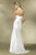 Alexia Designs - IB06 Pleated Halter Trumpet Bridal Dress In White