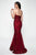 Blush - 11652 Beaded Lace Appliqued Strapless Mermaid Gown