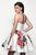 Blush Couture - C1105 Strapless Sweetheart Floral Print A-Line Dress