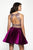 Intrigue - 466 Two Piece Bejeweled Velvet A-line Dress