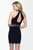 Intrigue - 484 Two Piece Beaded Jersey Sheath Dress