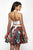 Intrigue - 493 Two Piece Print Organza A-line Dress