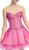 May Queen - Sparkly Sweetheart Taffeta A-line Cocktail Dress MQ578