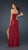 La Femme - 17104 Sequined Sweetheart Sheath Gown with a Brooch Detail In Red