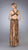 La Femme - Luxurious Beaded V-Neck Sheath Dress 13266 in Print
