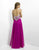 Blush - Ornate Sweetheart Empire A-Line Gown 9739 in Purple