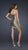 La Femme - Stunning Sequined Semi-Sweetheart Neck Sheath Dress 17496 In Gold and Silver
