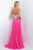 Blush - Embellished Sweetheart Chiffon A-Line Gown 11097 in Pink