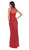 Halter Neck Full-length Embellished Sheath Prom Dress