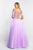 Blush - 5650 Bedazzled Sweetheart Ballgown In Purple