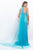 Blush - Beaded Sweetheart Tulle Dress 11246 in Blue