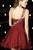 Alyce Paris Single Strap Sweetheart Mini Cocktail Dress 4403 in Red