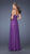 La Femme - Romantic Ruched Lace Sweetheart A-Line Gown 19833 In Purple