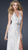 La Femme - 17434 Sexy Embellished V-Neck Tulle Sheath Dress In White