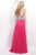 Blush - Sweetheart Chiffon A-Line Dress 11350 in Pink and Multi-Color
