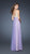 La Femme - Glistening Sweetheart Gossamer Empire Gown 18990 In Purple and Neutral