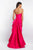 Blush - C1054 Strapless Sweetheart Mikado Mermaid Dress In Pink
