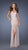 La Femme - Interlaced Sweetheart Modified A-Line Gown with Split Fishtail 19764 In Neutral