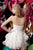 Alyce Paris Flared Ruffles Strapless Cocktail Dress 3545 in White