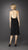 La Femme - Ruched Halter Neck Short A-line Dress 12839 in Black