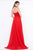 Ieena Duggal  - Bustier Gown Style 55102I in Red