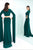 Ieena Duggal  - Hi Neck Gown Style 25536I in Green