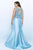 Long Dress with Removable Beaded Cover 11203W