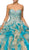 Dancing Queen - 8947 Shimmering Strapless Ruffled Quinceanera Ballgown