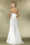 Alexia Designs - IB04 Strapless Pleated A-Line Wedding Dress In White