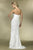 Alexia Designs - IB14 Strapless Tiered A-Line Bridal Gown In White