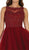 May Queen - Embellished Jewel A-line Homecoming Dress