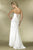 Alexia Designs - IB01 Strapless Pleated Wedding Gown In White