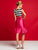 Mac Duggal - 30117C Two Piece Mikado Ruffled Dress In Pink
