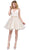 Dancing Queen - 3019 Crystal Beaded Lace A-line Homecoming Dress