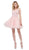 Dancing Queen - 3022 Embroidered V Neck Homecoming Dress