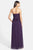 Adrianna Papell - 09G896360 Pleated Jersey A-line Dress in Purple