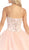 Eureka Fashion - Strapless Sweetheart Jewel Crusted Evening Gown
